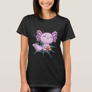 Axolotl Ambystoma Mexicanum Halloween Walking Fish T-Shirt