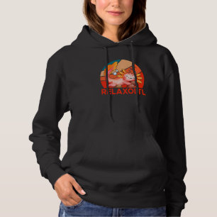 Axolotl Amphibian Sayings 8 Hoodie