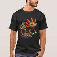 Axolotl Art Mexico Aztec Mexican Amphibian Salaman