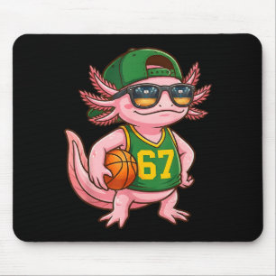 Axolotl Basketball 67 Gen Alpha Slang Srts Men Boy Mouse Pad