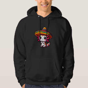 Axolotl Beautiful Mexican Kids Boy Girl Kawaii Axo Hoodie