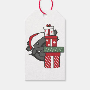 Axolotl Christmas Gift Winter Animals Axolotl Tags