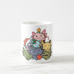 Axolotl Christmas Tree Funny Animal Christmas Coffee Mug