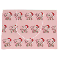 Axolotl Christmas Winter Animals Axolotls Large Gi