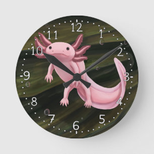 Axolotl clock