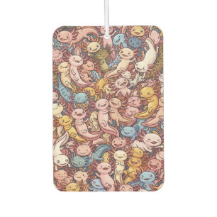 Axolotl Cuddle Crowd – Whimsical Smiles Everywhere Air Freshener
