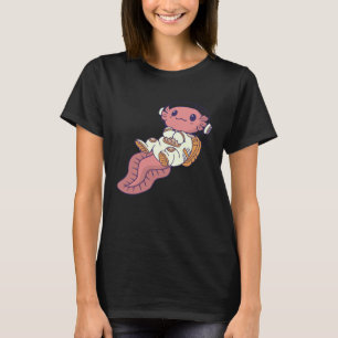 axolotl cute  axolotl  space spaceman T-Shirt
