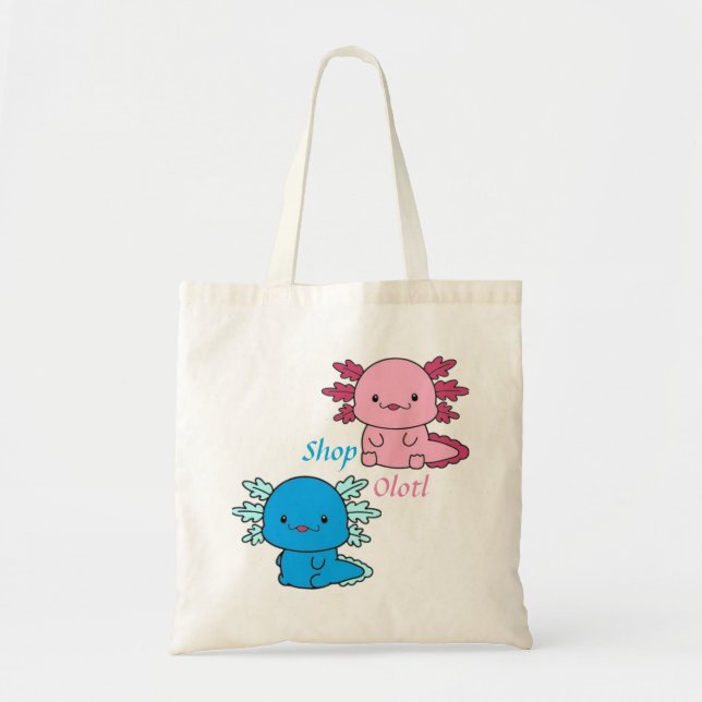 Axolotl Cutes Tote Bag (Front)