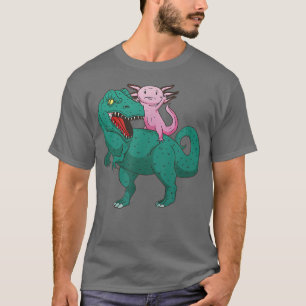Axolotl Dinosaur Cute Funny Axolotls Kawaii Japan T-Shirt