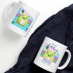 Axolotl Drinking Milk 1st Birthday Coffee Mug