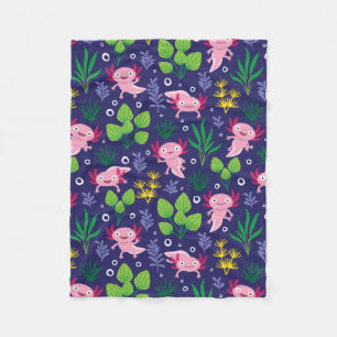 Axolotl Fleece Blanket