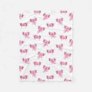 Axolotl Fleece Blanket