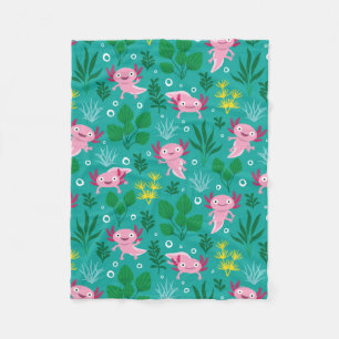 Axolotl Fleece Blanket