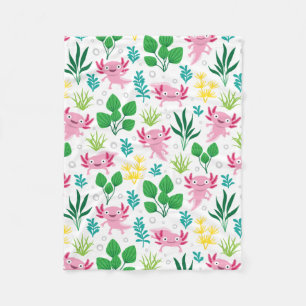 Axolotl Fleece Blanket