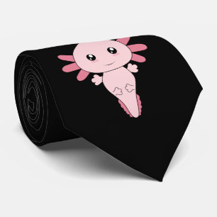 Axolotl Gamers Neck Tie Necktie