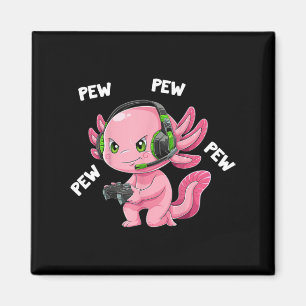 Axolotl Gaming Gifts Boys Girls Anime Video Game P Magnet