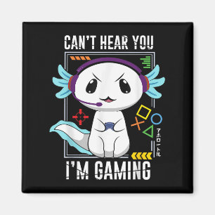 Axolotl Gaming Salamander As Gamer Magnet