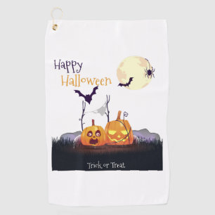 Axolotl Halloween Costume Happy Halloween Golf Towel