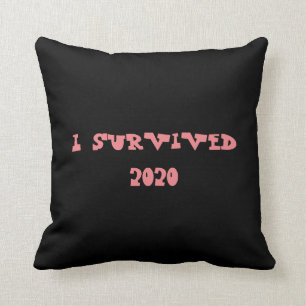 Axolotl - I Survived 2020 Throw Pillow