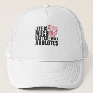 Axolotl Is My Spirit Animal - Sweet Axolotl Trucker Hat