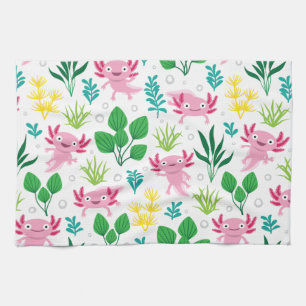 Axolotl Kitchen Towel
