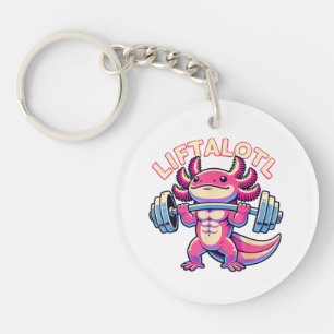  Axolotl LIFTALOTL Keychain