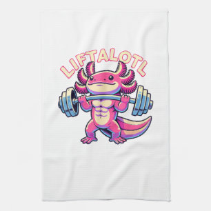 Axolotl LIFTALOTL Kitchen Towel