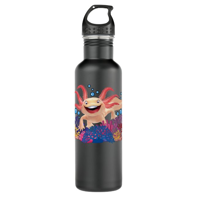 Axolotl: Limited Edition 710 Ml Water Bottle (Front)