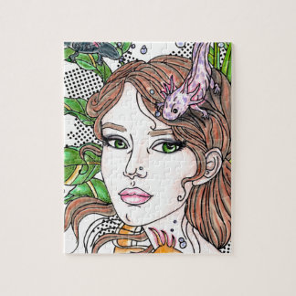 axolotl love jigsaw puzzle