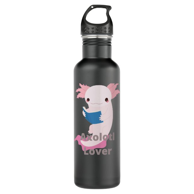 Axolotl Lover - Axolotl 710 Ml Water Bottle (Front)