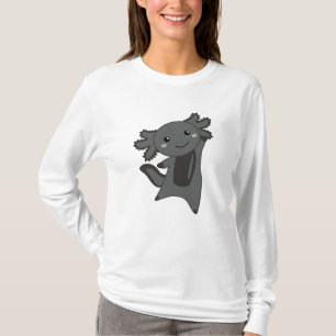 Axolotl Lovers Cute Animals For Kids Pink T-Shirt