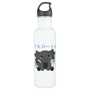 Axolotl Lovers Cute Animals Relax Sweet Axolotl 710 Ml Water Bottle