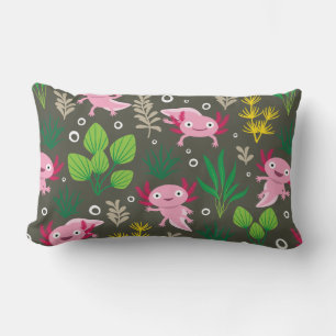 Axolotl Lumbar Pillow