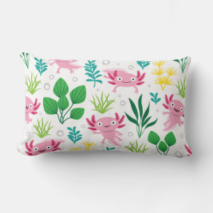 Axolotl Lumbar Pillow
