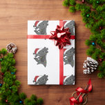 Axolotl Merry Christmas Winter Animals Axolotls Wrapping Paper<br><div class="desc">The axolotl for Christmas with fairy lights. Funny animals with gifts and snow for the holidays. Also funny for Christmas in July. Axolotls are cute animals and perfect for Christmas.</div>