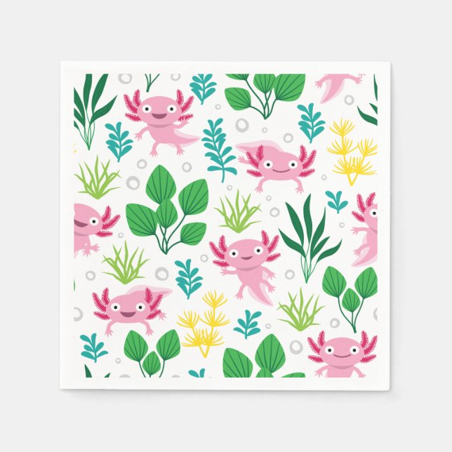 Axolotl Napkin (Front)