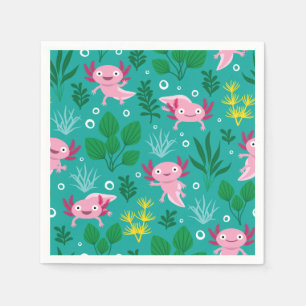 Axolotl Napkins