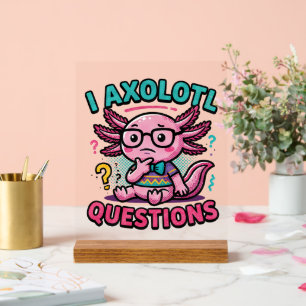 Axolotl nerd mignon Je Axolotl Questions Points d'