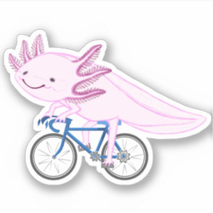 Axolotl On a Bicycle