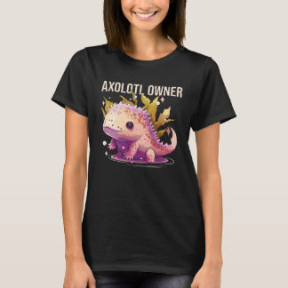 Axolotl Owner Salamander Amphibian Mexican Walking T-Shirt