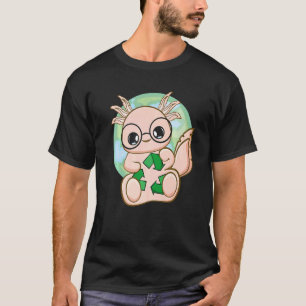 Axolotl Pet Earth Day Everyday Walking Fish For Re T-Shirt
