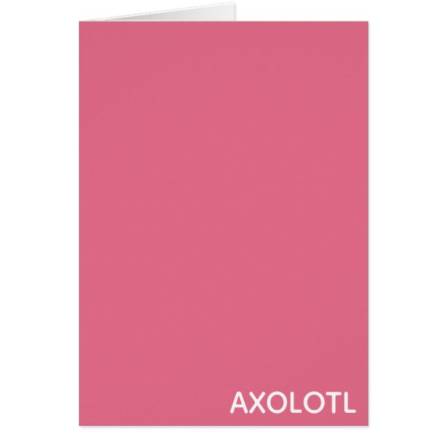 Axolotl pink color name (Devant)