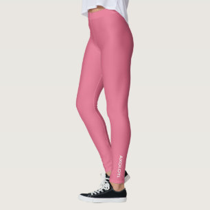 Axolotl pink colour name leggings