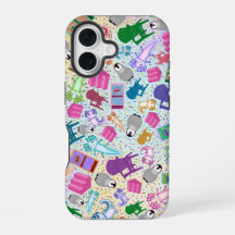 Axolotl Pink Stairs Apple iPhone 16 Case Tough