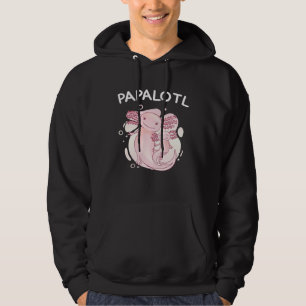 axolotl pregnancy announcement papalotl papa babyl hoodie