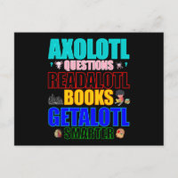 Axolotl Questions Read Books Get Smart Color Words
