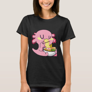 Axolotl Ramen  Anime Kawaii Lovers Noodles Girls B T-Shirt