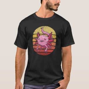 Axolotl Retro Sunset Vintage Kids Axolotl  1 T-Shirt