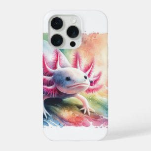 Axolotl Serenity AREF1201 - Watercolor iPhone 15 Pro Case