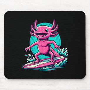 Axolotl Surfing Apparel Surfboard Surf Surfer For Mouse Pad